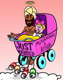Image result for Muhammad fondle Aisha